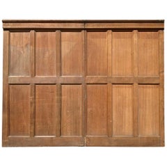 Vintage Reclaimed English Oak Wall Paneling