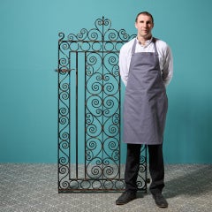 Reclaimed English Wrought Iron Pedestrian Gate