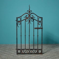 Reclaimed English Wrought Iron Pedestrian Gate