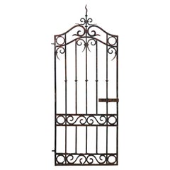 Reclaimed English Wrought Iron Pedestrian Gate