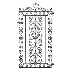 Reclaimed English Wrought Iron Pedestrian Gate