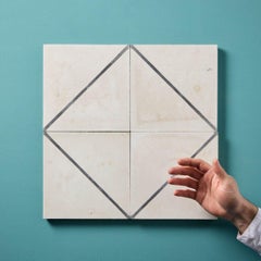 Reclaimed Cement Patterned Floor or Wall Tiles 3 m2 (32 sq ft)