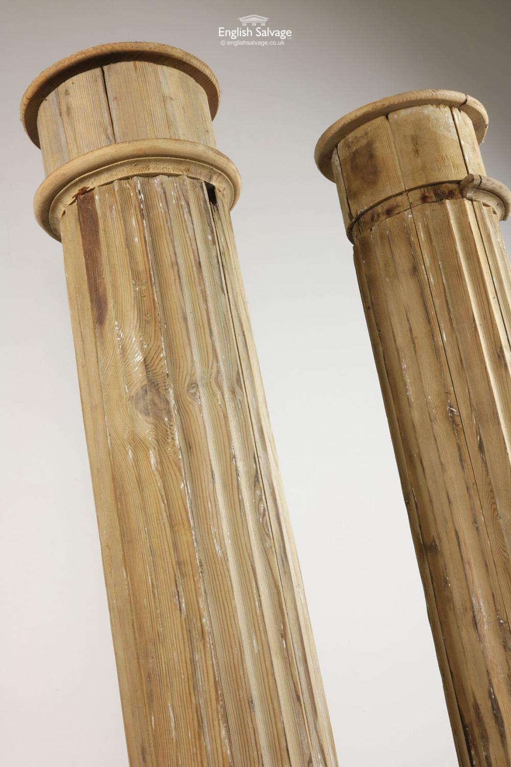fluted pillars