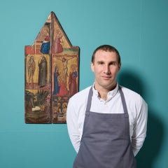 Reclaimed Fragments of Religious Artworks After Matteo di Pacino