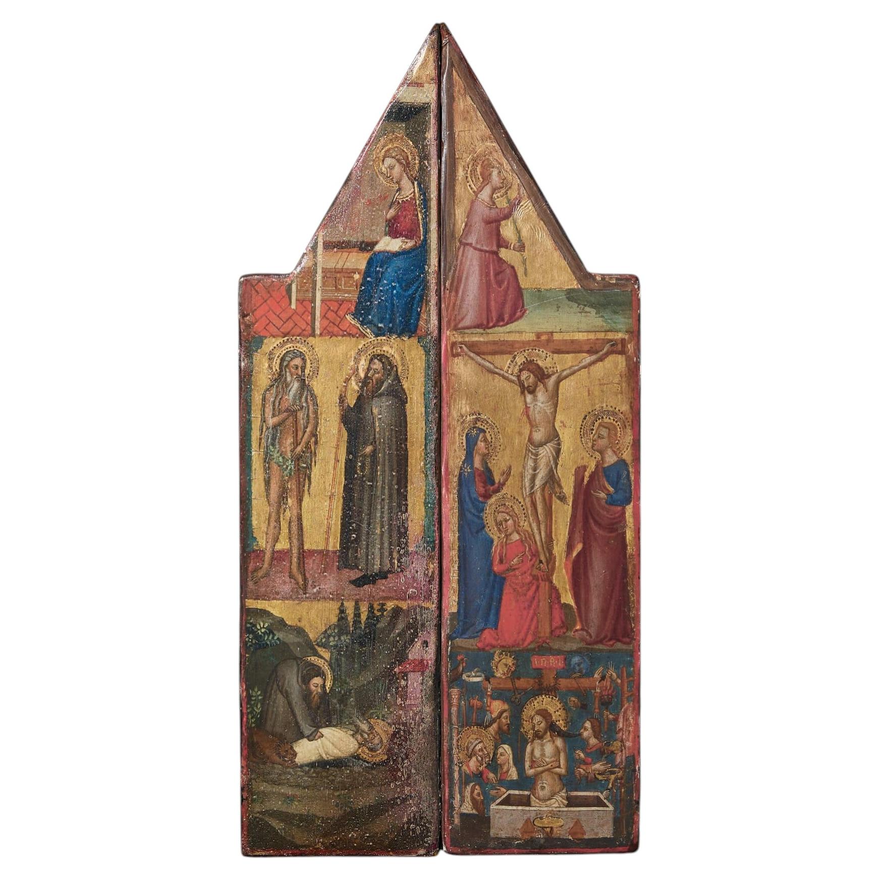 Reclaimed Fragments of Religious Artworks After Matteo di Pacino