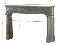 Reclaimed French Chic Stone Fireplace Mantel For A Good Price