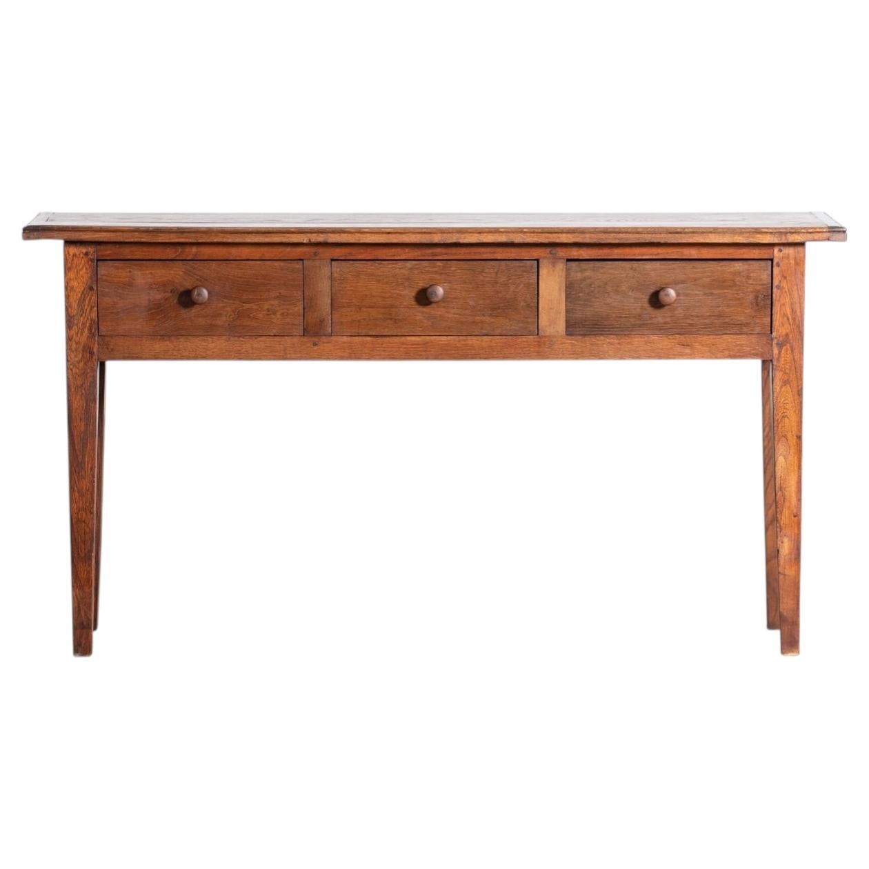 Reclaimed French Oak Serving Table