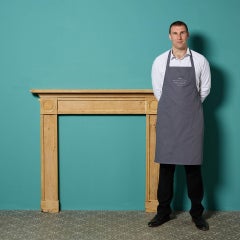 Reclaimed Georgian Pine Bullseye Fireplace