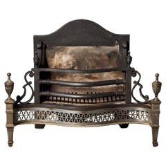 Antique Reclaimed Georgian Style Cast Iron Fire Grate