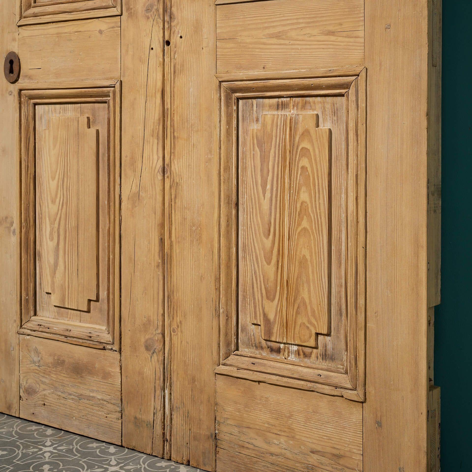 19th Century Reclaimed Georgian Style Front Door For Sale