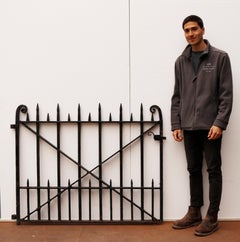 Reclaimed Heavy Duty Wrought Iron Side Gate