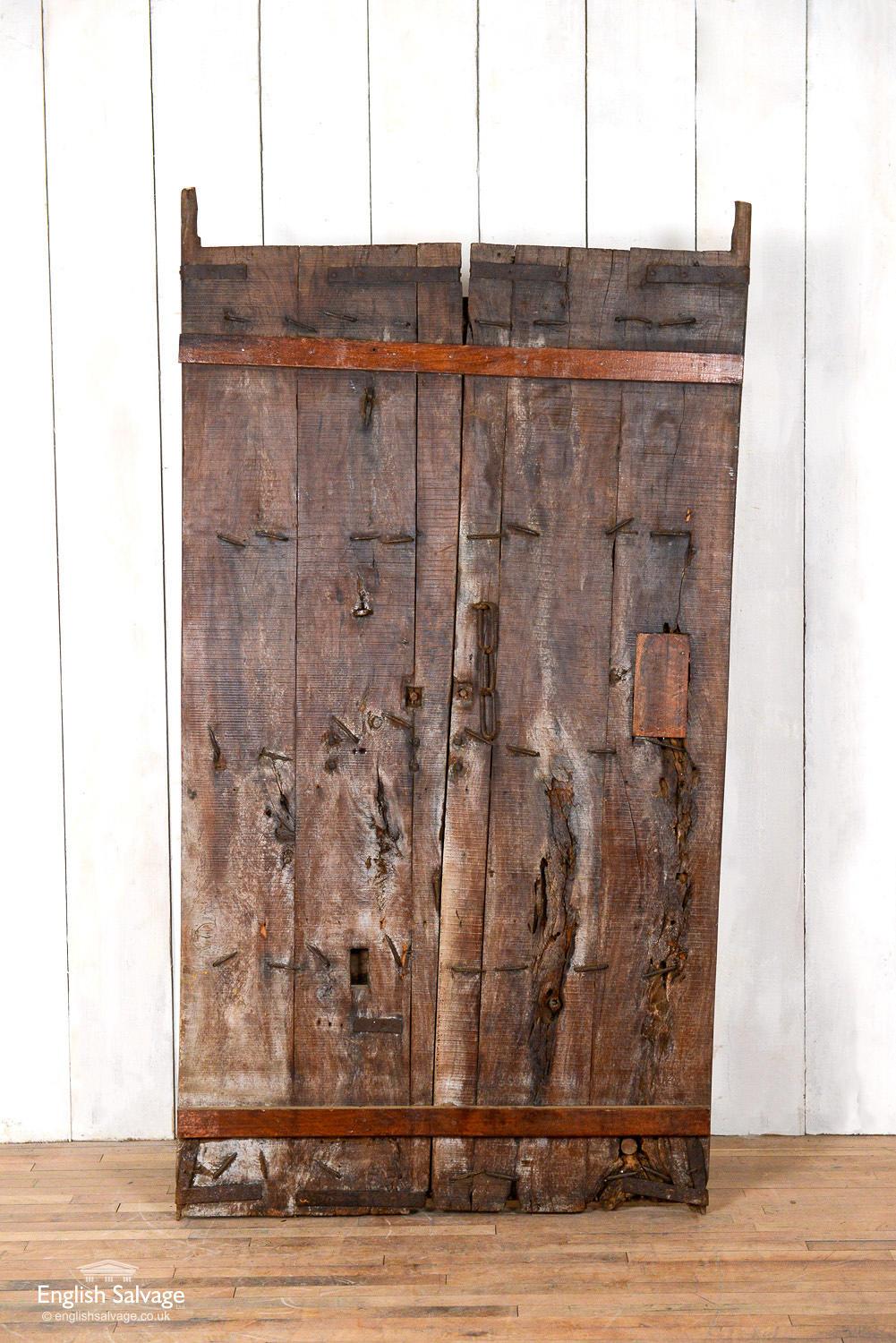 Reclaimed Indian Door or Panel, 20th Century For Sale 2