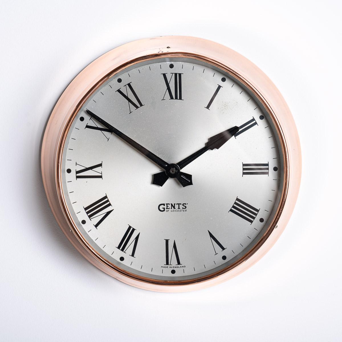 copper skeleton clock