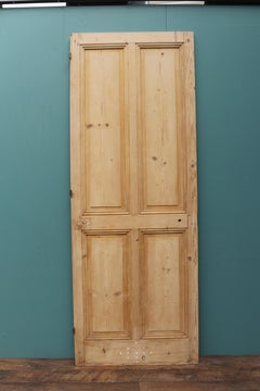 Reclaimed Interior Victorian Style Pine Door