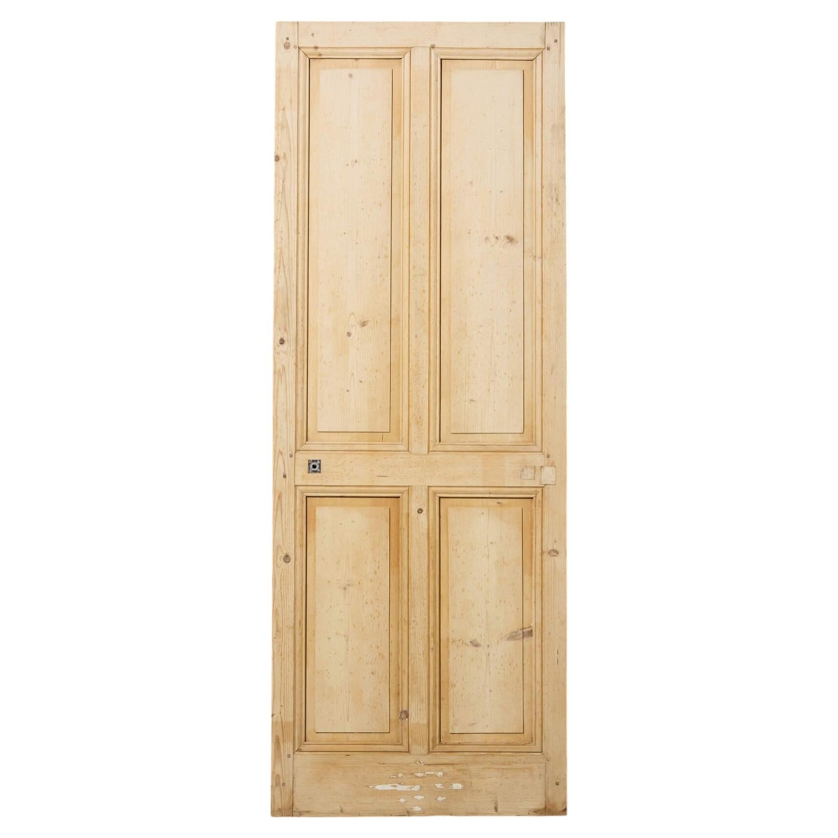 Reclaimed Victorian Style Pine Interior Door