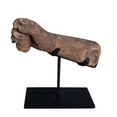 Reclaimed Khmer Sculpture Fragment, Early 20th Century