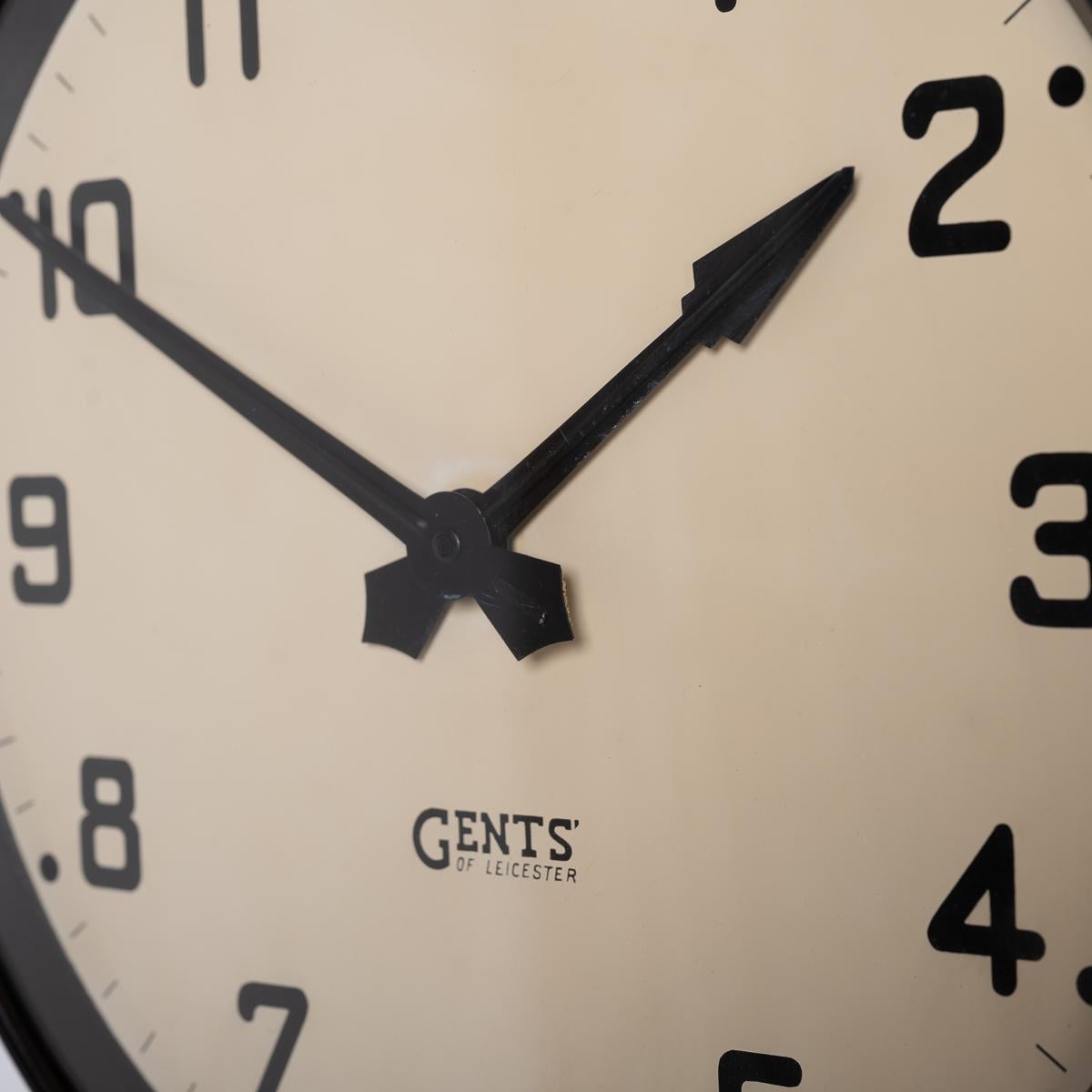 Reclaimed Large 14 Inch Diameter Bakelite Slave Clock By Gents Of Leicester 1