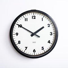 Reloj industrial de esclavos recuperado de 18 pulgadas de diámetro by Gents of Leicester