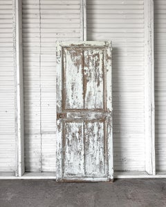 Reclaimed Late 19th Century 2-Panel French Interior Door