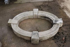 Reclaimed Limestone Oval Window