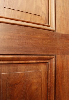 Reclaimed Mahogany and Pine Panelled Door