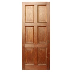 Reclaimed Mahogany and Pine Panelled Door