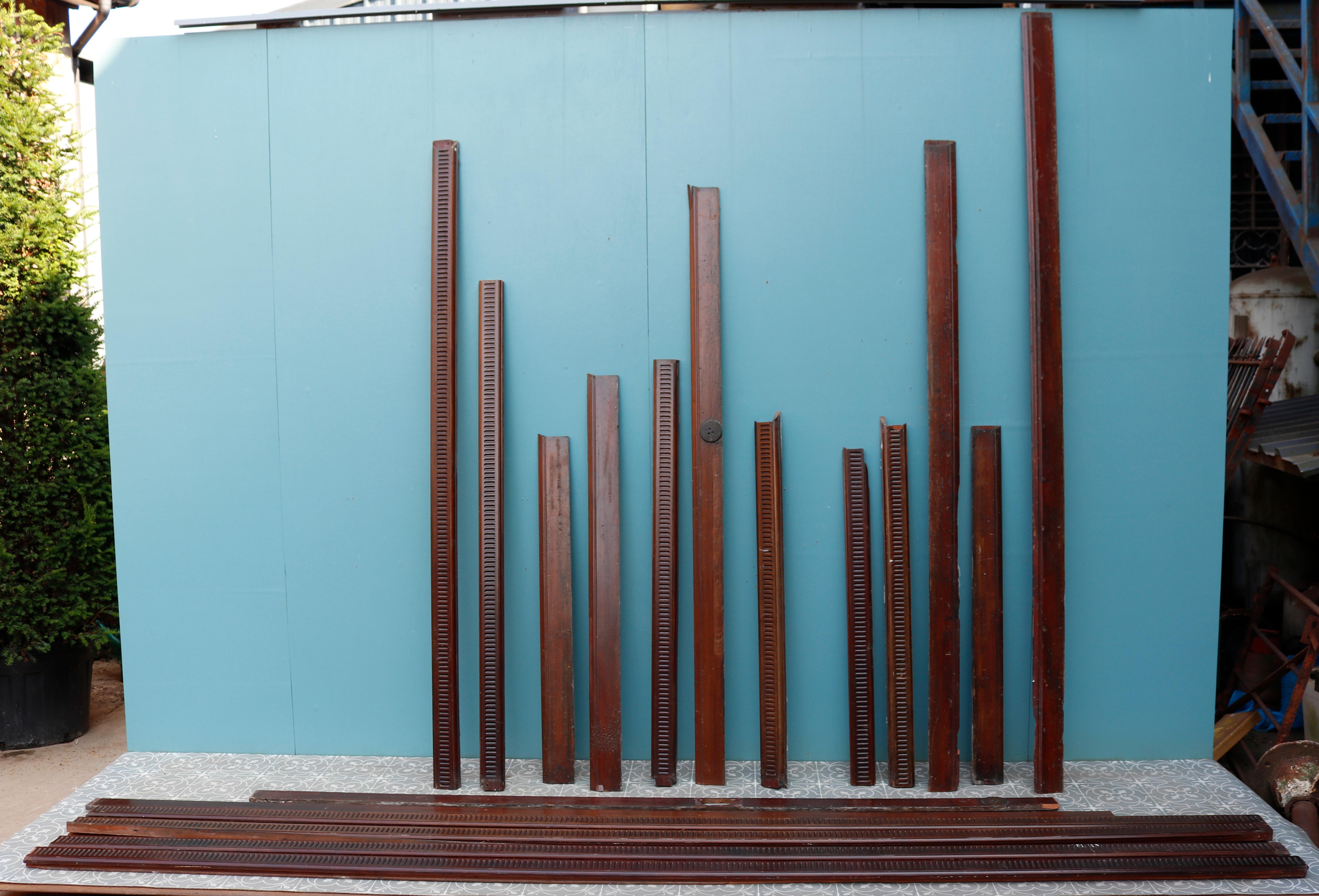 mahogany paneling