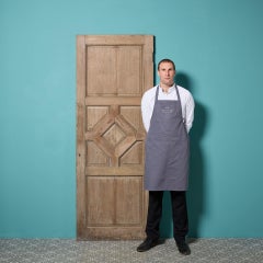 Reclaimed Mahogany Geometric Internal Door