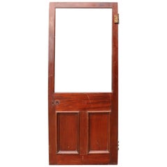 Reclaimed Mahogany Glazed Door