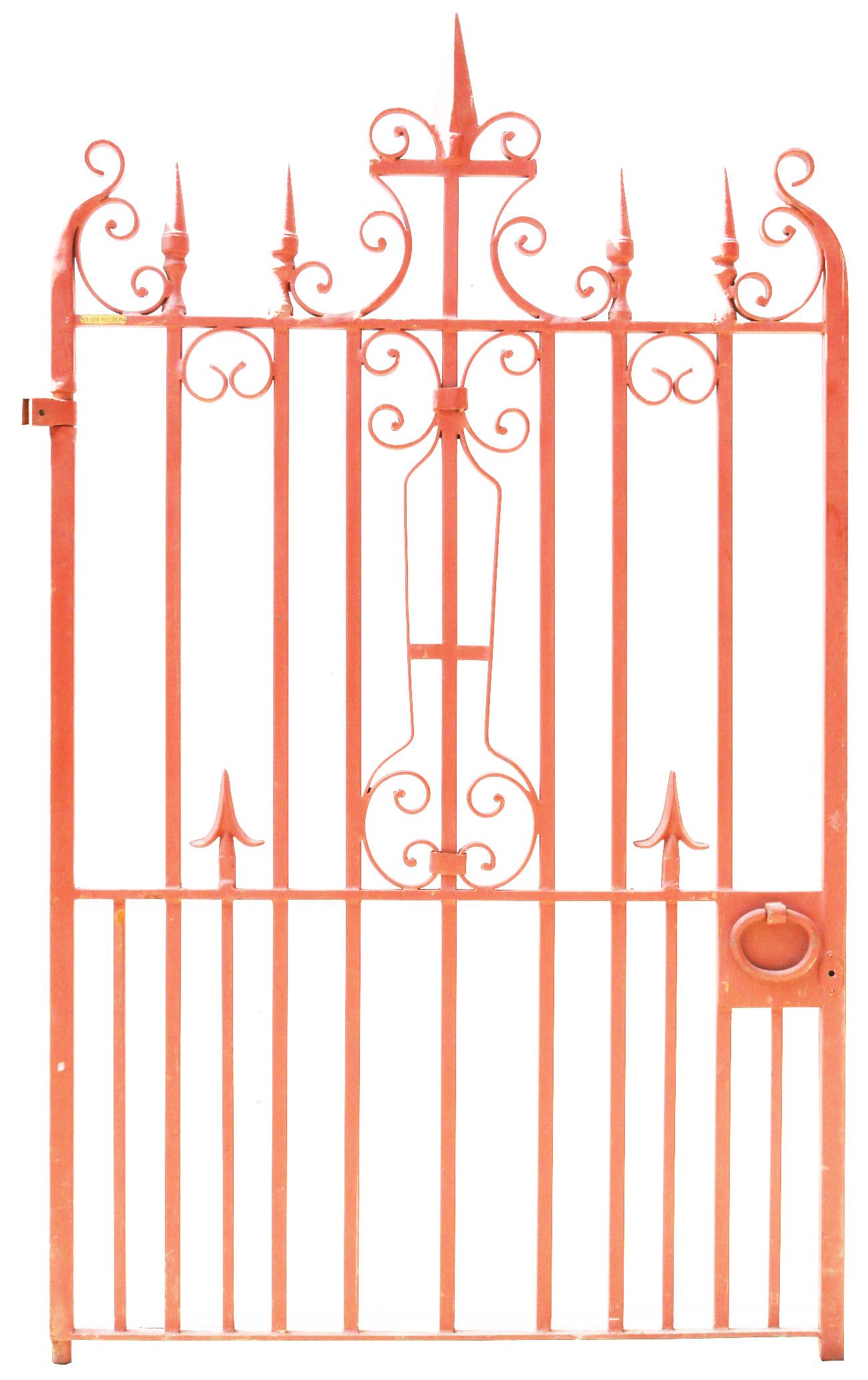 Reclaimed Metal Pedestrian Gate In Fair Condition In Wormelow, Herefordshire