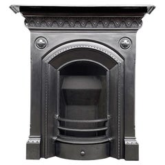Reclaimed Mid-Victorian Cast Iron Combination Fireplace