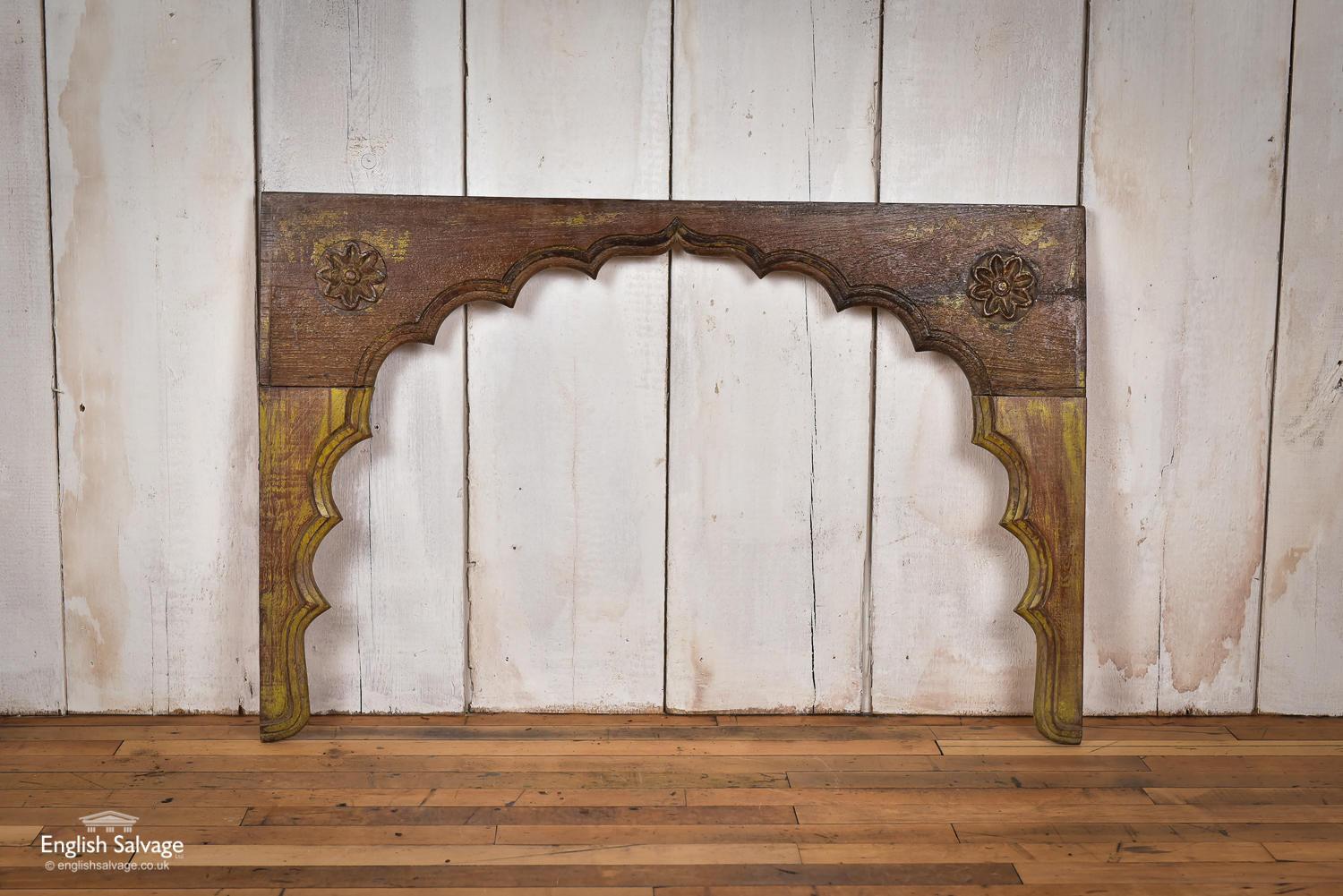 Reclaimed Mihrab Arches with Flower Motif, 20th Century In Good Condition For Sale In London, GB