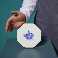 Reclaimed Minton Hollins & Co. Victoria and Albert Museum Crown Tile