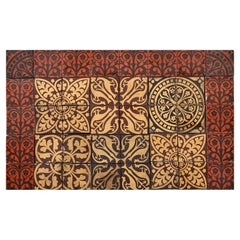 Reclaimed Minton Tile Splashback
