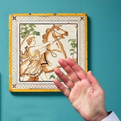 Reclaimed Mythological Tile by Minton Hollins