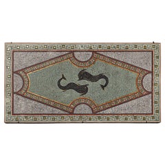 Reclaimed Neoclassical Mosaic Panel