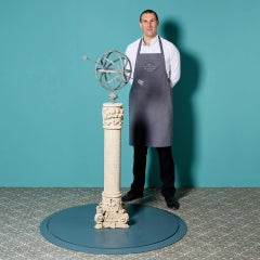 Reclaimed Neoclassical Style Armillary Sundial