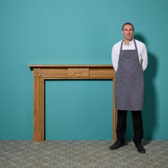 Reclaimed Neoclassical Style English Pine Fire Surround