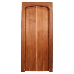 Retro Reclaimed Oak Cottage Door with Frame