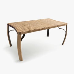 Reclaimed Oak Dining Table by Riva 1920 Design by Michele De Lucchi 190.4cm 75in