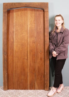 Reclaimed Oak Door with Frame