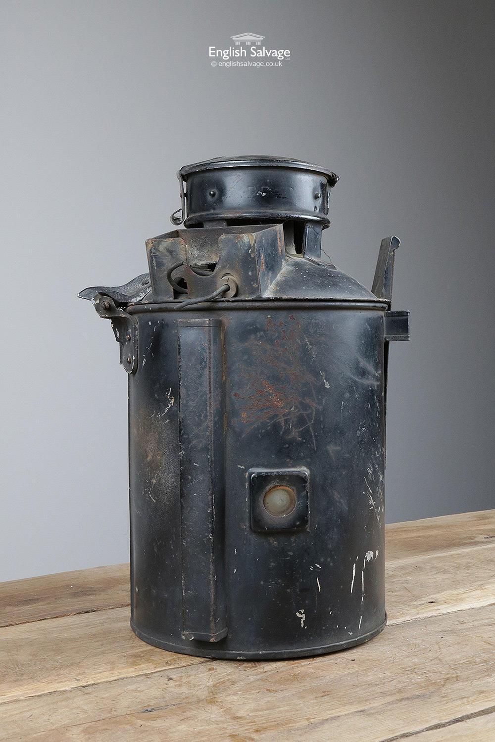 European Reclaimed Old Railway Lamps / Lanterns, 20th Century For Sale