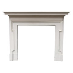 Reclaimed Painted Antique Fire Mantel