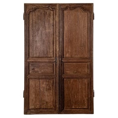 Reclaimed Pair 19th Century French Provincial Wardrobe Doors