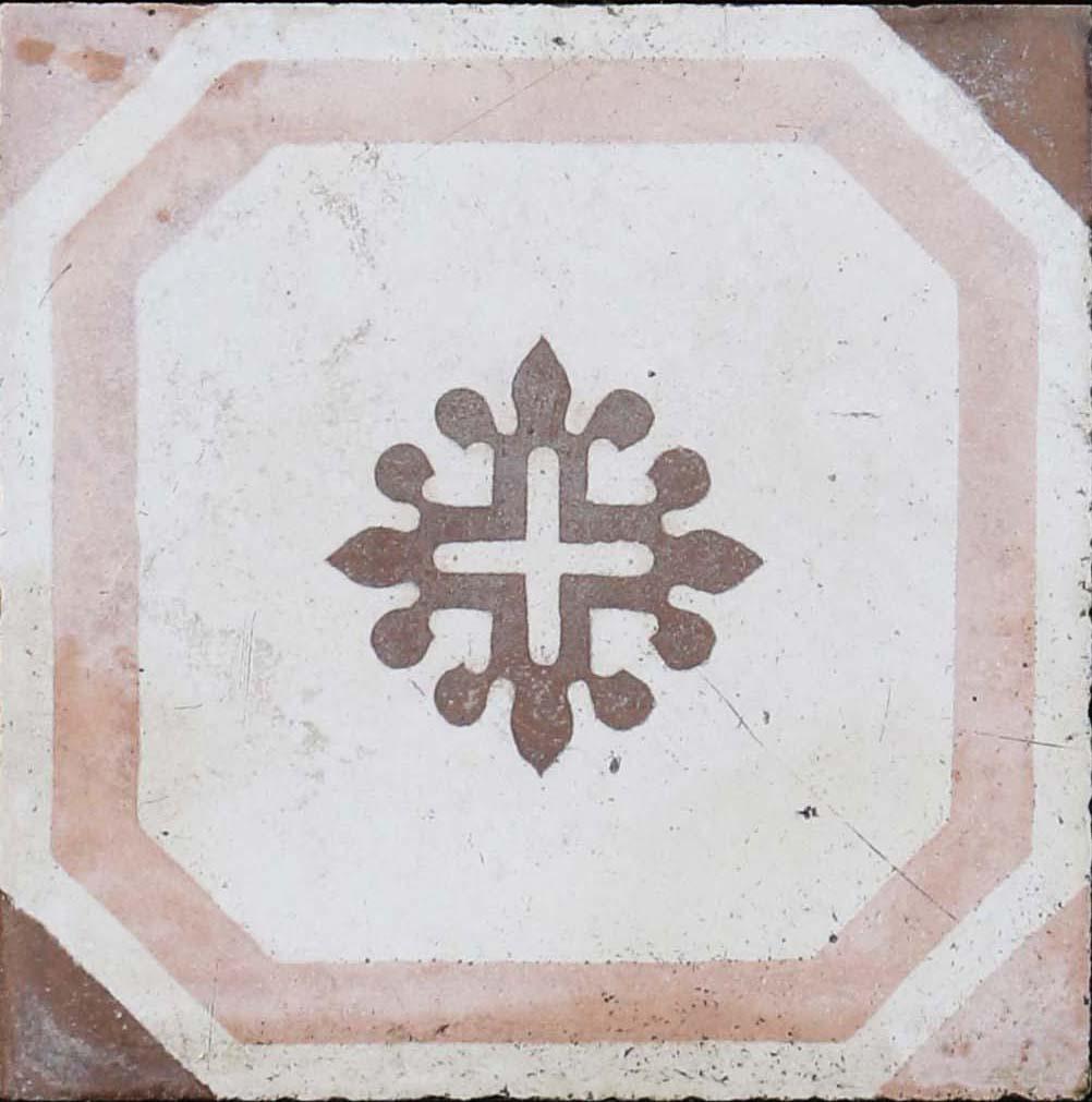 Spanish Reclaimed Patterned Encaustic Cement Floor Tiles