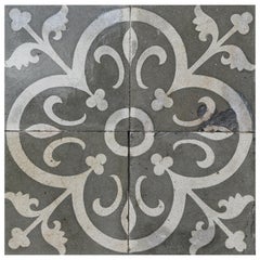 Vintage Reclaimed Patterned Encaustic Floor Tiles