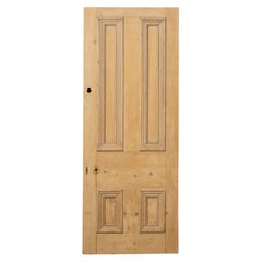 Reclaimed Pine 4-Panel Front Door