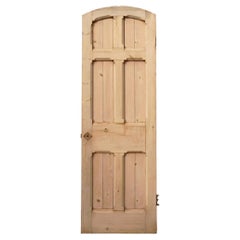 Antique Reclaimed Pine Arched Internal Door