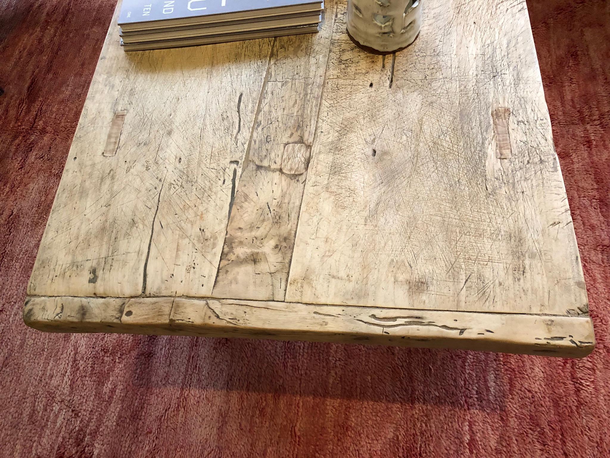 Chinese Reclaimed Pine Coffee Table For Sale