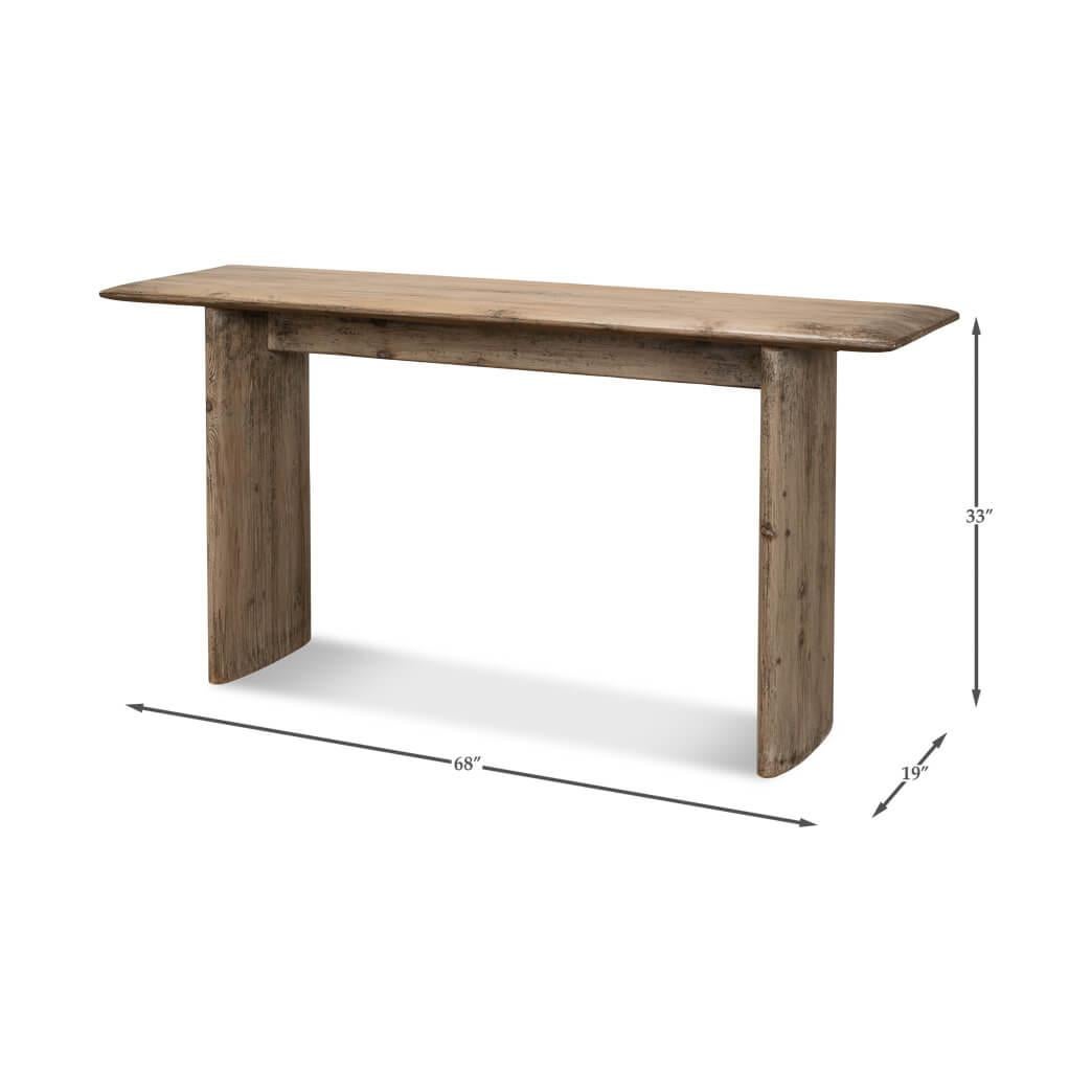 Reclaimed Pine Console Table 1